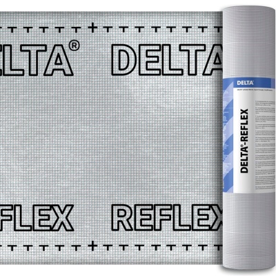 DELTA REFLEX Пленка пароизоляционная с алюминиевым рефлексным слоем