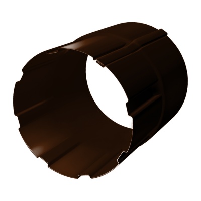 Optima Труба соединительная D90 Ral 8017 (шоколадно-коричневый) 1м