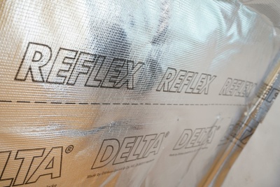DELTA REFLEX Пленка пароизоляционная с алюминиевым рефлексным слоем