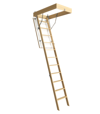 DOCKE Лестница чердачная PREMIUM 70x120x300