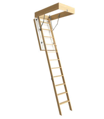 DOCKE Лестница чердачная LUX 70x120x300